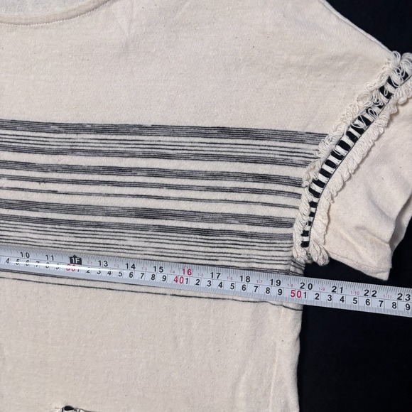 Anthropologie Eva Franco Sz SP Nantucket Striped Top - Picture 6 of 8